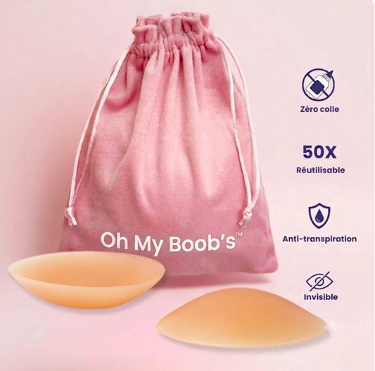 Cache-tétons en silicone invisibles, sans couture, ultra-fins et anti-irritations